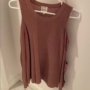Hippie Rose Rose Sweater Cutout